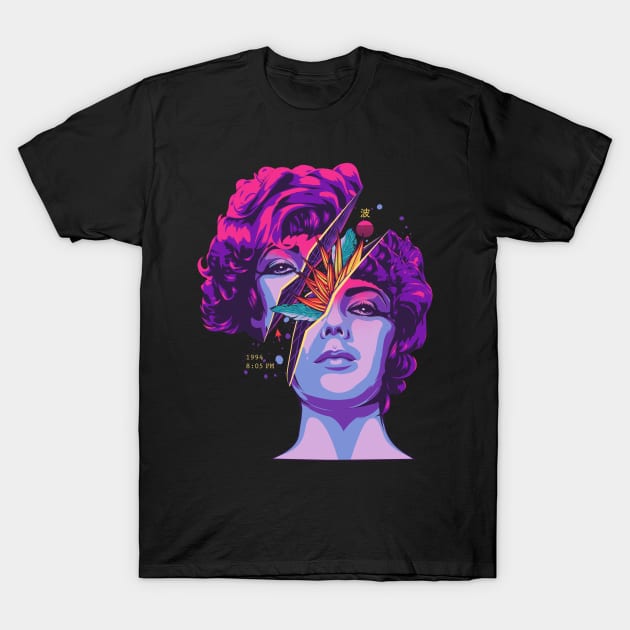Vaporwave T-Shirt by Heymoonly
